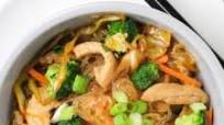 Keto Chicken Lo Mein With Kelp Noodles Keto Chicken Lo Mein With Kelp Noodles