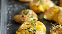 Garlic Smashed Potatoes Garlic Smashed Potatoes