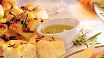 Focaccia met geitenkaas Focaccia met geitenkaas