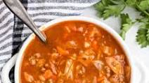 Cabbage Roll Soup Cabbage Roll Soup