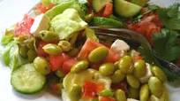 Mediterranean Salad With Edamame Mediterranean Salad With Edamame