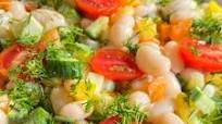 Mediterranean-Style Tzatziki Flavored Bean Salad Mediterranean-Style Tzatziki Flavored Bean Salad
