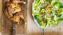 Springtime roast chicken Caesar salad Springtime roast chicken Caesar salad