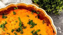 Cheesy Enchilada Casserole Cheesy Enchilada Casserole