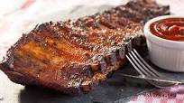Costillas al estilo americano Costillas al estilo americano