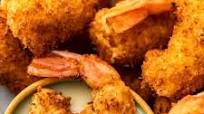 Crispy Coconut Shrimp with Spicy Pina Colada Dipping Sauce Crispy Coconut Shrimp with Spicy Pina Colada Dipping Sauce