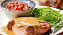 Grilled Pork Chops + Carolina BBQ Sauce Grilled Pork Chops + Carolina BBQ Sauce