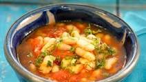 White haricot bean and tomato soup White haricot bean and tomato soup