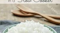 Slow Cooker Rice Slow Cooker Rice
