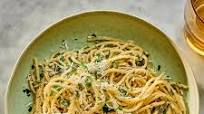 Spaghetti with Mizithra Cheese and Browned Butter Spaghetti with Mizithra Cheese and Browned Butter