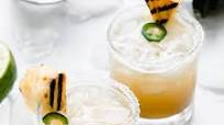 Grilled Pineapple Margarita with Jalapeno Grilled Pineapple Margarita with Jalapeno
