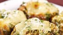 Stuffed Parmesan Mushrooms Stuffed Parmesan Mushrooms