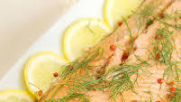 Cold-Poached Salmon with Cucumber Salad Cold-Poached Salmon with Cucumber Salad