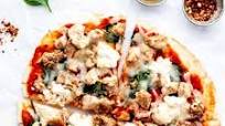 Chicken Spinach Pita Pizza Chicken Spinach Pita Pizza