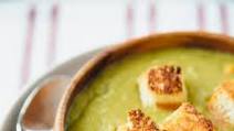 Recipe: Slow Cooker Vegetarian Split Pea Soup with Grilled Cheese Croutons Recipe: Slow Cooker Vegetarian Split Pea Soup with Grilled Cheese Croutons
