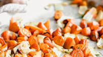 Herb Roasted Carrots with Onions Herb Roasted Carrots with Onions