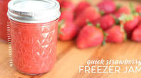 Quick Strawberry Freezer Jam Recipe Quick Strawberry Freezer Jam Recipe