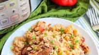Instant Pot Jambalaya with Chicken and Sausage Instant Pot Jambalaya with Chicken and Sausage