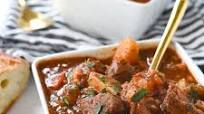 Slow Cooker Beef and Barley Soup Slow Cooker Beef and Barley Soup