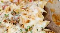 One Pan Cheesy Beef & Tomato Pasta One Pan Cheesy Beef & Tomato Pasta