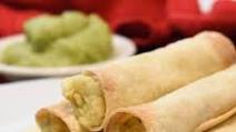 Creamy Vegetarian Air Fryer Taquitos Creamy Vegetarian Air Fryer Taquitos