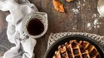 High Altitude Pumpkin Pecan Waffles High Altitude Pumpkin Pecan Waffles