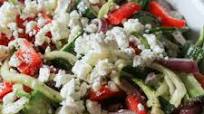 Greek Zoodle Salad Greek Zoodle Salad