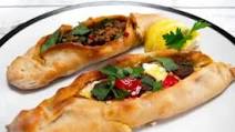 Cheesy and Meaty Turkish Pide (Peinirli) Cheesy and Meaty Turkish Pide (Peinirli)