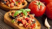 Bruschetta con tonno e pomodorini Bruschetta con tonno e pomodorini