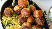 Greek Chicken Meatballs with Tzatziki Sauce Greek Chicken Meatballs with Tzatziki Sauce