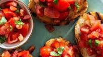 Bruschetta al Pomodoro Bruschetta al Pomodoro