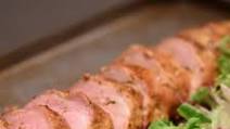 Pork Tenderloin with Curry Butter Pork Tenderloin with Curry Butter