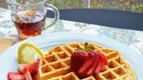 Lemon-Ricotta Cornmeal Waffles Lemon-Ricotta Cornmeal Waffles