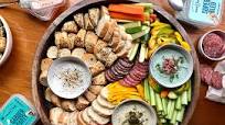 Dairy-Free Chips and Dips Grazing Board Dairy-Free Chips and Dips Grazing Board