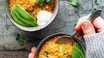 Instant Pot Creamy Masala Steel-Cut Oats Instant Pot Creamy Masala Steel-Cut Oats