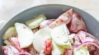 Creamy Cucumber Tomato Salad Creamy Cucumber Tomato Salad