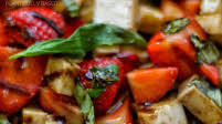 Vegan Strawberry Caprese Vegan Strawberry Caprese