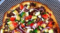 Moroccan Lamb Pizza with Cauliflower Crust Moroccan Lamb Pizza with Cauliflower Crust