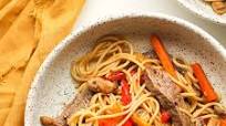Thai Beef Noodle Stir Fry Thai Beef Noodle Stir Fry
