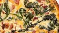 Spinach, Ham, and Cheddar Quiche Spinach, Ham, and Cheddar Quiche