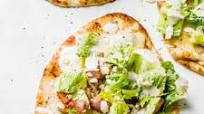 Caesar Salad Pizza Caesar Salad Pizza