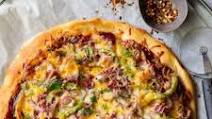 BBQ Philly Cheesesteak Pizza BBQ Philly Cheesesteak Pizza
