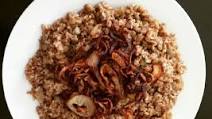 Moojhadara (Lentil and Burghul) *Vegan Moojhadara (Lentil and Burghul) *Vegan