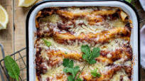 Black Bean, Corn and Spinach Enchiladas Black Bean, Corn and Spinach Enchiladas