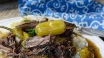 Slow Cooker Mississippi Pot Roast Slow Cooker Mississippi Pot Roast