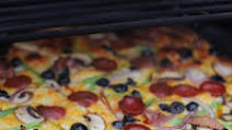 Grilled Supreme Pizza Grilled Supreme Pizza