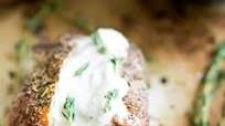 Vegan Baked Potatoes with Herbs Vegan Baked Potatoes with Herbs
