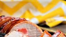 Garlic Dijon Bacon Wrapped Pork Tenderloin Garlic Dijon Bacon Wrapped Pork Tenderloin