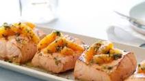 Grilled Salmon with Citrus Salsa Verde Grilled Salmon with Citrus Salsa Verde