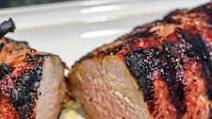 Honey Garlic Glazed Grilled Pork Tenderloin Honey Garlic Glazed Grilled Pork Tenderloin